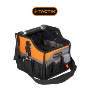 택티스 TACTIX 10인치 오픈형 휴대용 어깨끈 공구가방