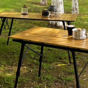 캠핑테이블 접이식 42-62cm 높낮이조절 상판 폴딩 테이블