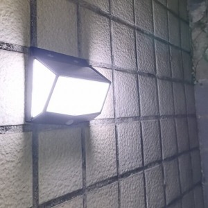 468LED 태양광 솔라라이트 센서 벽부등 (일체형,케이블형)